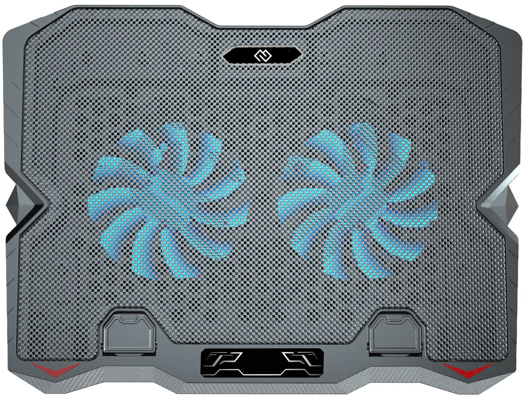 Подставка для ноутбука Digma D-NCP150-2 15.6, 360x260x27мм, 38дБ, 2xUSB, 2x120ммFAN, 650г, металл/пластик, черный