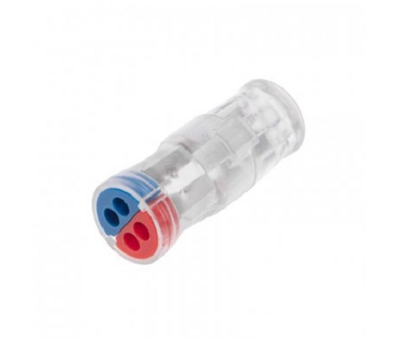 Клемма Rexant 07-5244 СМК 2273-2x3R проходная разъемная 3 полюса 3х2-проводная 0,5-2,5мм2