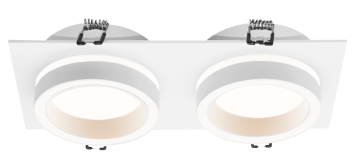Светильник WOLTA WDL-GX53/06W-02 под лампу GX53 Белый LUCE