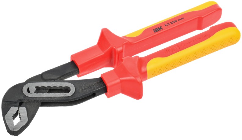 Клещи переставные IEK ARMA2L 3 A2L3-JP20-K3-250 диэлектрические 250мм K3