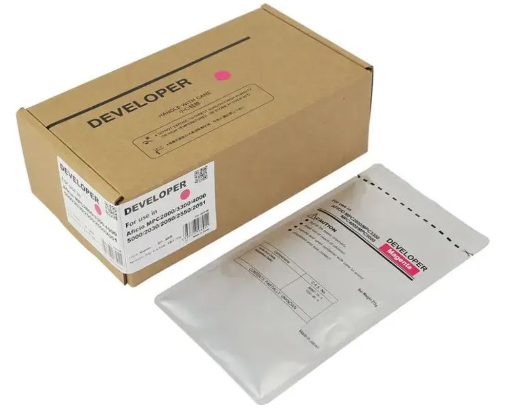Картридж CET Девелопер для RICOH Aficio MPC2800/3300/2030/2550/2051/2551 (CET) Magenta, 215г, 240000 стр., CET8891M