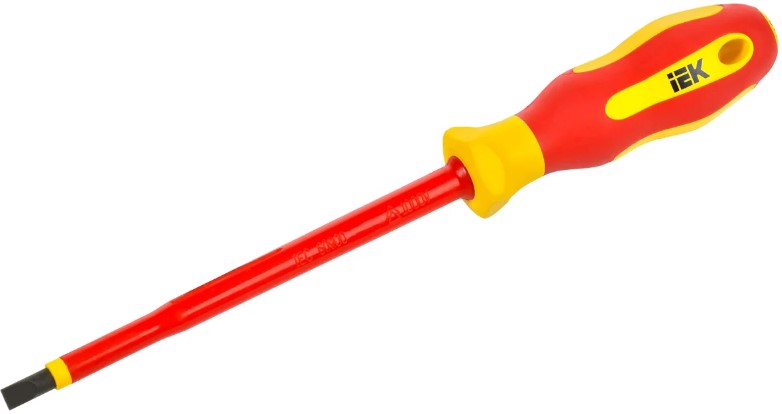 Отвертка IEK A2L5-SC30-T2-SL-65-150 ARMA2L 5 диэлектрическая SL6,5х150 Т2
