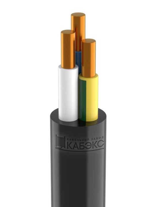 Кабель Кабэкс ТХМ00130579 ВВГнг(А)-LS 3х2.5 ОК (N PE) 0.66кВ (м)