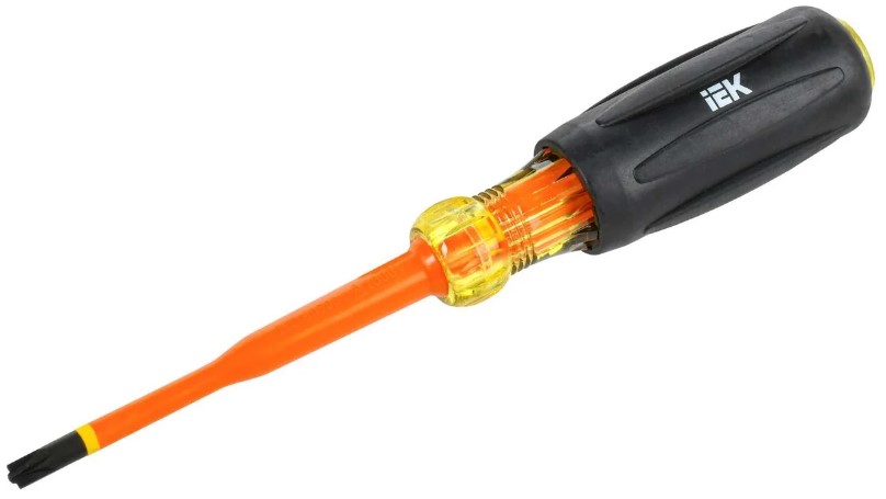 Отвертка IEK A2L5-SC31-T2-ZS-20-100 ARMA2L 5 диэлектрическая SLIM PZ/SL2х100 Т2