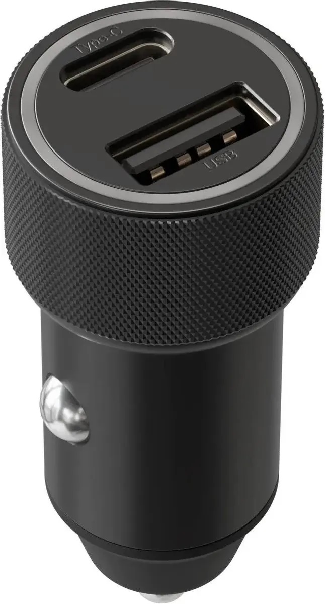 Зарядное устройство автомобильное Wiiix UCC-4-2-15 3A USB/USB Type-C черное