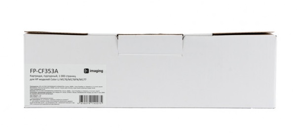 Картридж F+ FP-CF353A пурпурный, 1 000 страниц, для HP моделей Color LJ M176/M176FN/M177