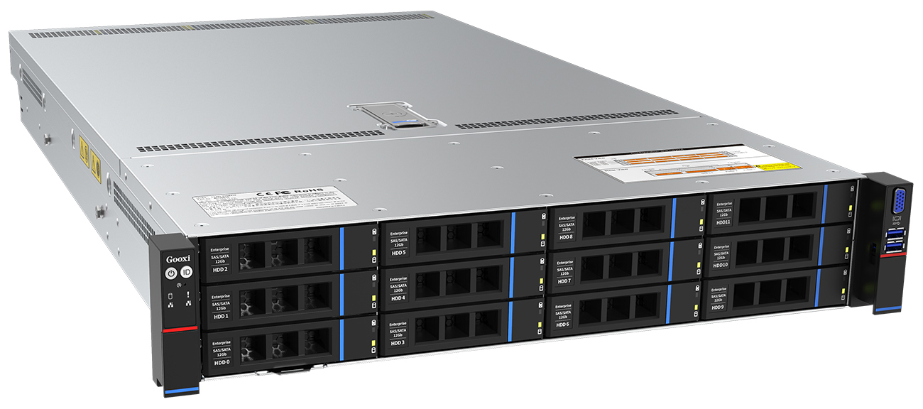 Серверная платформа 2U Gooxi SL201-D08R-G3 (2*LGA4189, C621A, 32*DDR4 (3200), 8*3.5 SAS/SATA, 2*M.2, 2*Glan, 2*VGA, 4*USB 3.0, 2*800W)