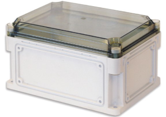 Корпус DKC 531311 без МП 300х150х160 мм, с фланцами, прозрачная крышка высотой 35 мм, IP67, RAM box