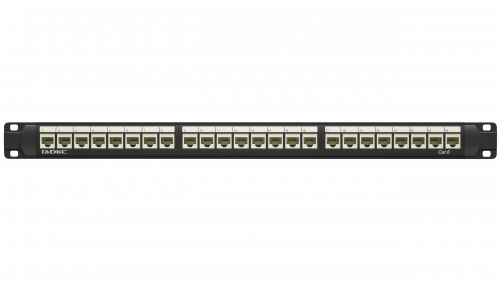 Патч-панель DKC RN6PPU24 19,1U,CAT6, 24 модуля RJ45, неэкранированная, RAM telecom