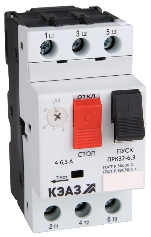 Пускатель КЭАЗ 269924 ПРК32-6,3