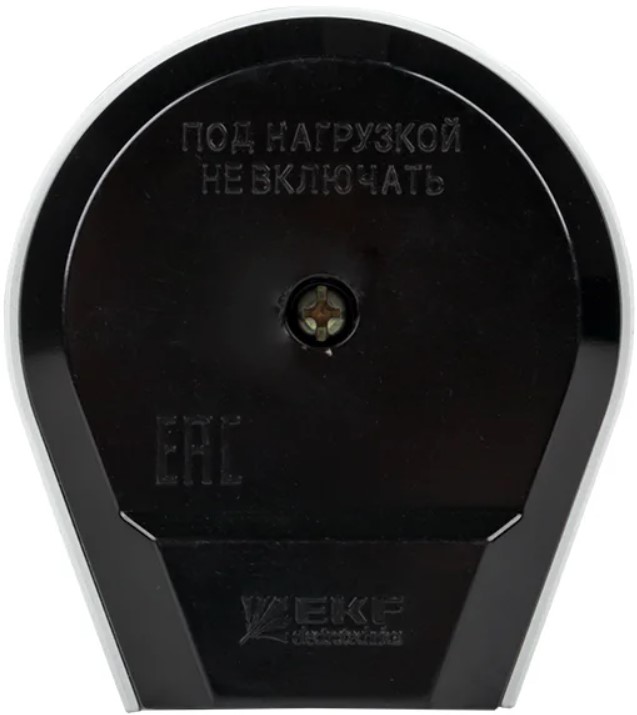 Вилка EKF AS-250-B-02 для разъема РШ-ВШ 32А 250В 2P+PE карболитовая черная