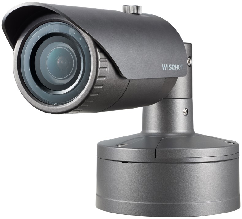 Видеокамера IP Wisenet XNO-8020RP 1/1.8 CMOS, 5 Мп (2616x1976), 30кадр/сек. (H.265/H.264), 30кадр/сек (MJPEG); 3.7мм. (F1.6); день-ночь (эл.мех. ИК ф