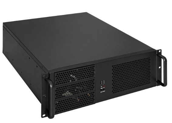 Корпус серверный 3U Exegate Pro 3U390-08 EX293542RUS RM 19, лубина 390, БП 1100ADS, USB