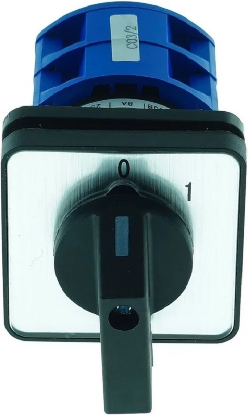 Переключатель кулачковый CHINT 425060 LW32-10/C02/1 10А 2Р 0-1