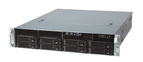 Корпус серверный 2U Ablecom CS-R25-42P 550W, 8*3,5, 2*USB 2.0