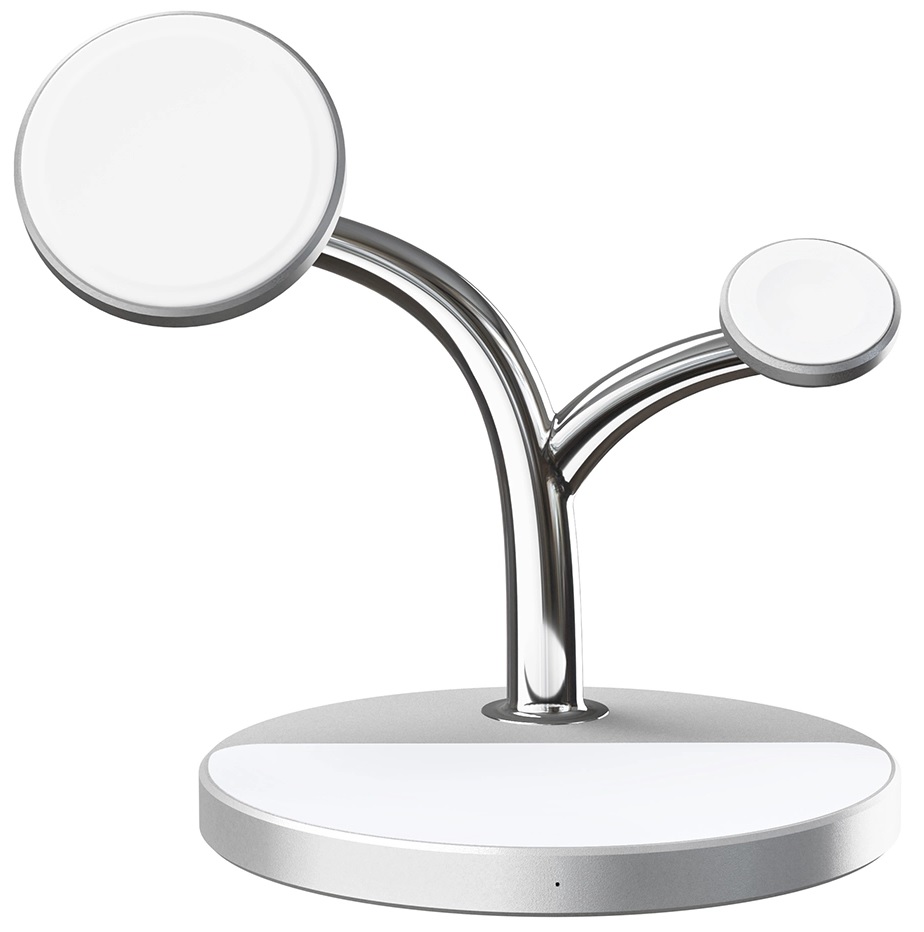 Зарядное устройство беспроводное Lyambda LWI12 MagSafe 3 в 1 для iPhone, AirPods и Apple Watch