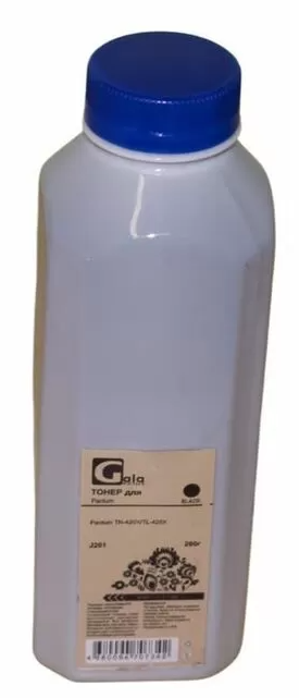 Тонер GalaPrint GP_TNR_J201_200_P для принтеров Pantum P3010/P3300/M6700/M6800/M7100/M7200, 200гр (J201) PET Фас РФ