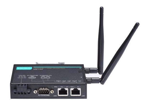 Точка доступа MOXA AWK-1137C-EU-T беспроводная 802.11a/b/g/n с диапазоном температур от -40 до 75°C