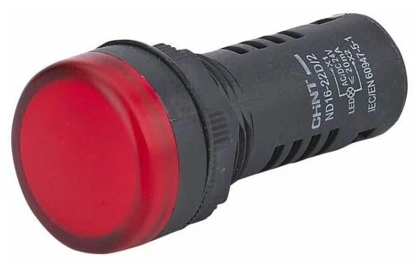 Индикатор CHINT 146692 помехозащищенный ND16-22D/4K2 красн. AC 230В