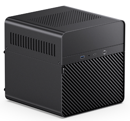 Корпус mini-ITX JONSBO N2 Black без БП, mini-ITX, SFX, черный