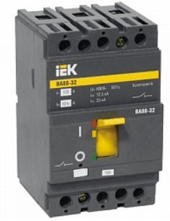 Автоматический выключатель IEK SVA10-3-0032 ВА88-32 3Р 32А 25кА