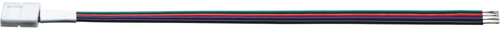 Коннектор Navigator NLSC-RGB10mm-W-PC-IP20 для соединения RGB СД-ленты шириной 10 мм (СД 5050) с драйверами профессиональной серии (серия P), уп.5шт (