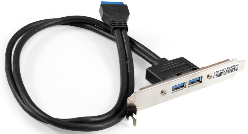 Аксессуары Планка Exegate EX298295RUS на заднюю панель 2*USB 3.0
