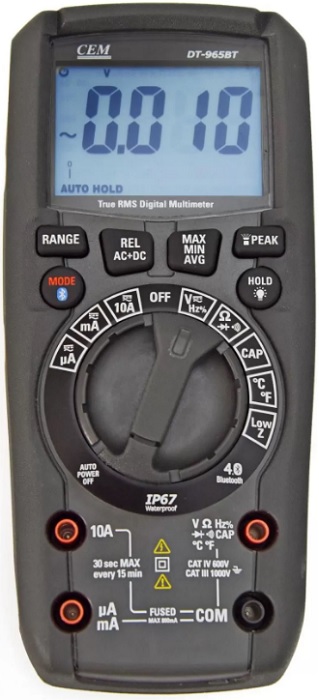 Мультиметр цифровой CEM DT-965BT CEM 482506