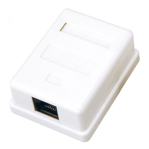 Розетка Rexant 03-0121 1-порт RJ-45 (8P8C), cat 5e, внешняя (25шт)