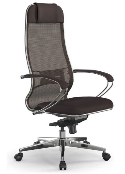 Кресло офисное Metta Samurai Comfort S Infinity Easy Clean z509339247 темно-коричневое