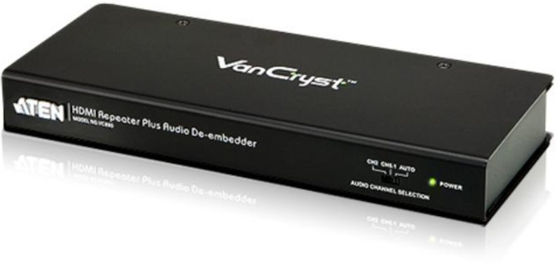   Xcom-Shop Повторитель Aten VC880-AT-G HDMI с извлекателем звука