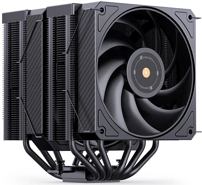 Кулер JONSBO HX6280 Black LGA1851/1700/1200/115X/AM5/AM4 (TDP 280W, 2*130mm, 800-2000rpm, 72.38CFM, 30.4dBa)