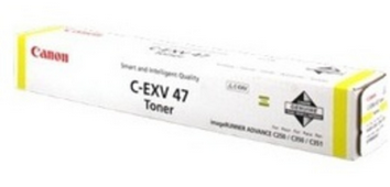 Картридж Canon C-EXV47Y 8519B002 для iR C1325iF/1335iF. Жёлтый. 30 000 страниц. .
