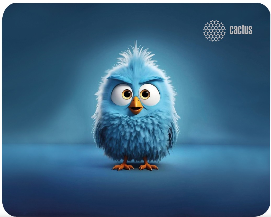 Коврик для мыши Cactus Bird CS-MP-P13XS 220x180x2мм