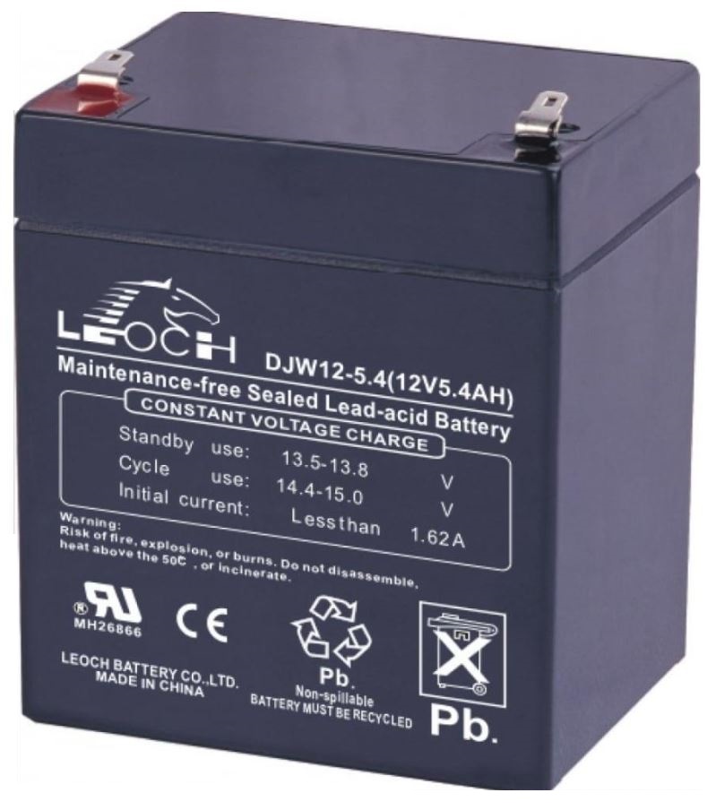Аккумулятор LEOCH DJW12-5.4 F1 LEOCH 6,4Ач