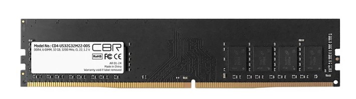 Модуль памяти DDR4 32GB Micron CD4-US32G32M22-00S PC4-25600 3200MHz CL22 1.2V