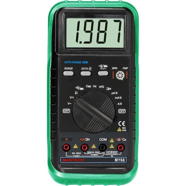 Мультиметры и аксессуары Мультиметр Mastech MY68 13-2058 универсальный