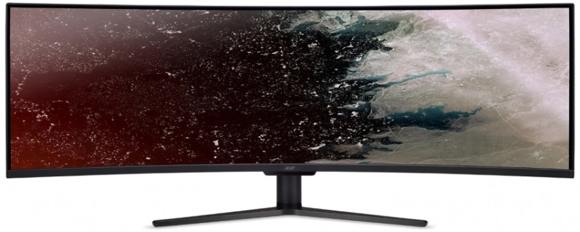 Монитор 49 Acer Nitro EI491CRSbmiiiphx UM.SE1EE.S01 VA, 32:9, 1800R Curved , 3840x1080, 144Hz, 4ms, 178°/178°, 400nits, HDMI(2.0), 2xHDMI(1.4), DP, A