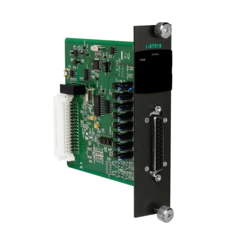 Модуль ICP DAS I-97019/S CR 8-channel Thermocouple Input Module with High Voltage Protection (RoHS). Include CN-1824M