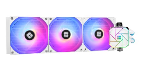 Система охлаждения жидкостная Thermalright Aqua Elite White 360 ARGB V3 LGA115X/1200/1700/2011/2066/AM4/AM5 (3*120mm fan, 1550rpm, 66.17 CFM, 26 dBa,