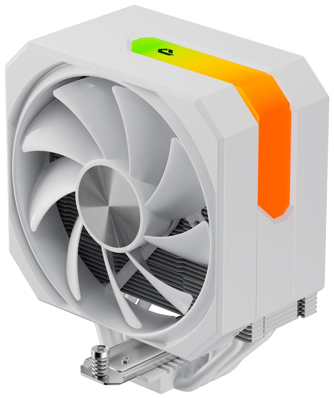 Кулер upHere UP1TC4 LGA1851/1700/1200/115X/1121/1366/1356/AM5/AM4/AM3/AM2/AM3+/AM2+/FM2/FM1 (TDP 230W, 4HPx6mm, 120mm ARGB cover fan, 600-1650rpm, 68.