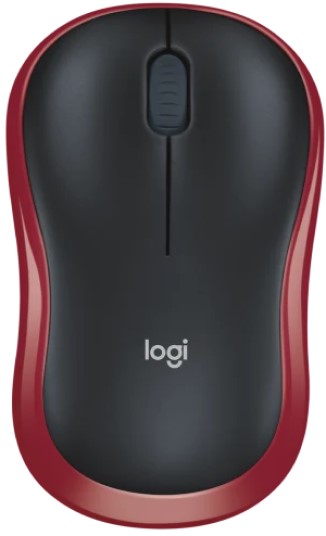Мышь Wireless Logitech M185 Swift Grey 910-002633 серая, оптическая, 1000dpi, 2.4 GHz/USB-ресивер