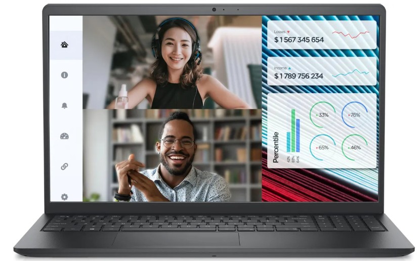  Ноутбук Dell Vostro 3520 i3-1215U/8GB/512GB SSD/UHD graphics/15.6 FHD WVA/WiFi/BT/cam/linux/black