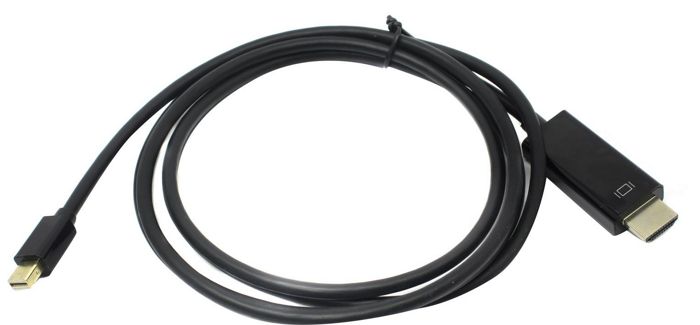 Кабель miniDisplayPort-HDMI Exegate EX-CC-mDP-HDMI-1.8 EX284918RUS mini20M/19M, 1,8м