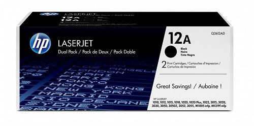 Картридж HP 12A Q2612A для принтера LaserJet (LJ 1010/1012/1015/1018/3020/3030/3015/1020/1022)