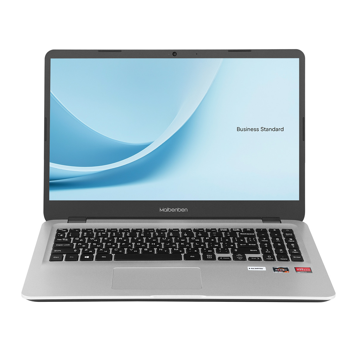 Ноутбук Maibenben B115A Ryzen 3 4300U/8GB/512GB SSD/Radeon graphics/15.6 IPS/WiFi/BT/cam/noOS/silver