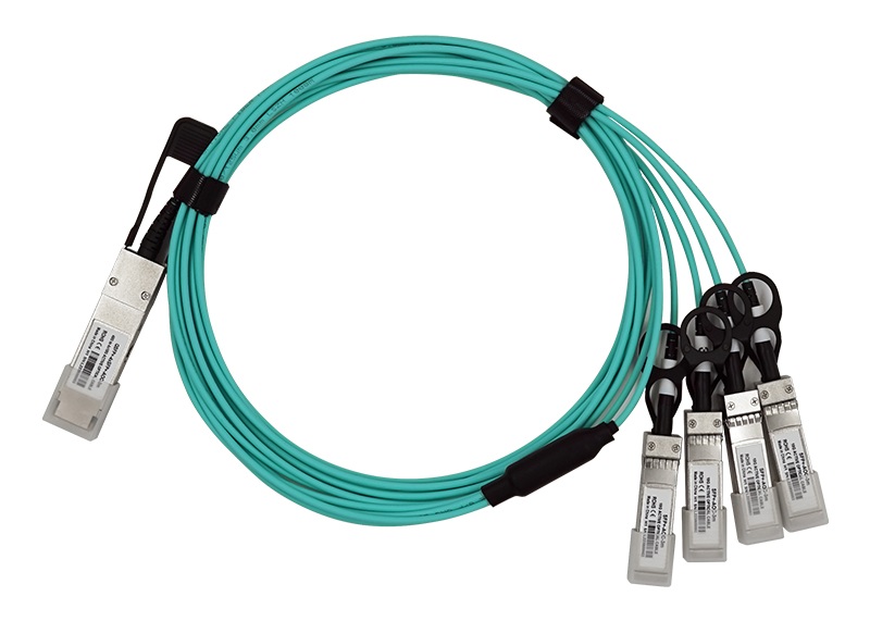 Кабель LR-LINK LRAOC-QSFP+-4SFP+-3M AOC 3M