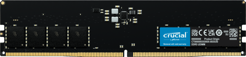 Модуль памяти DDR5 32GB Crucial CT32G48C40U5 PC5-38400 4800MHz CL40 1.1V 16Gbit