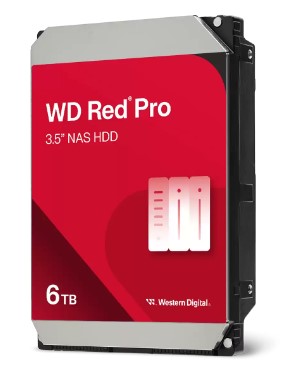 Жесткий диск 6TB SATA 6Gb/s Western Digital Red Pro WD6005FFBX 3.5 7200rpm 256MB