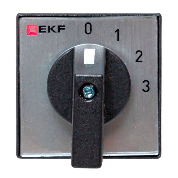 Переключатель кулачковый EKF pk-1-102-25-65 ПК-1-102 25А 2P «0-1-2-3» IP65